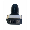 ĮKROVIKLIS SU 2 USB 12V-24V 2.1A + 1A IR SROVĖS INDIKATORIUMI