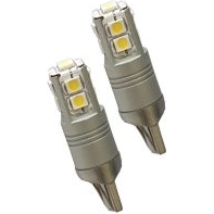 LEMPUTĖS W5W T10 LED 10SMD CANBUS 12V (2VNT)
