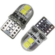 [AL50437] LEMPUTĖS W5W T10 LED 4SMD CANBUS 12V (2VNT)