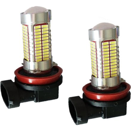 LEMPUTĖS H8/H11/H16 LED 106SMD CANBUS 12V (2VNT)