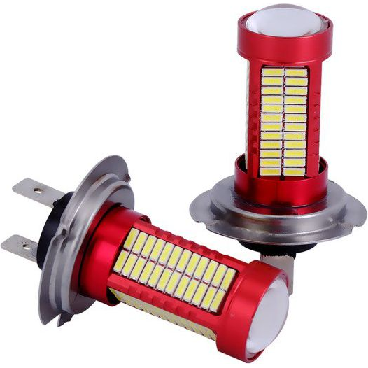 [ALLH7-106SMD] LEMPUTĖS H7 LED 106SMD CANBUS 12V (2VNT)