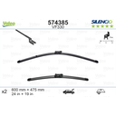 VALEO SILENCIO VALYTUVAI SKODA, VW FLAT BLADE VF330 X2