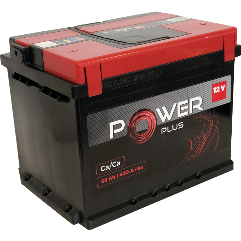 [PWP55A] AKUMULIATORIUS POWER PLUS 55AH 420A (EN)