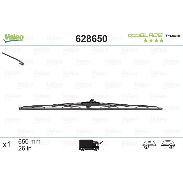 [O628650] VALEO VALYTUVAI WIPER BLADE OPTIBLADE