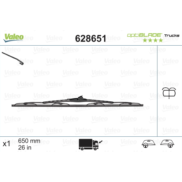 VALEO VALYTUVAI WIPER BLADE OPTIBLADE
