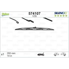 [S574107] VALEO SILENCIO VALYTUVAI STANDARD AUDI, BMW, CHEVROLET, CITROEN, DAEWOO, FORD, SKODA, TOYOTA, VOLVO, VW V35