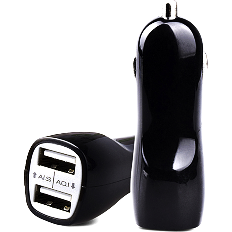 [51850] ĮKROVIKLIS SU 2 USB JUNGTIMIS 3.1A (2.1A, 1A)
