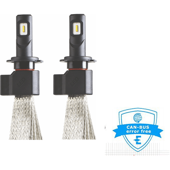 [ALLH1-40CB] LEMPUTĖS H1 LED 40W 12V SU VARŽA (2VNT)