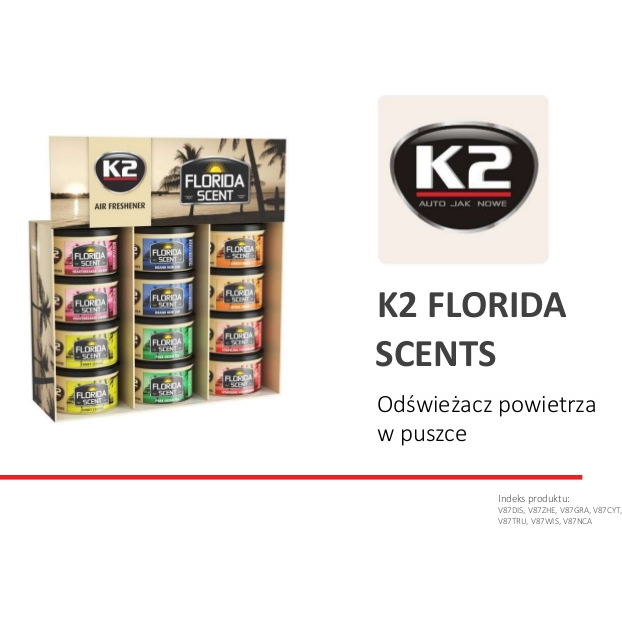 [K2V87DIS] AIR FRESHENER K2 FLORIDA