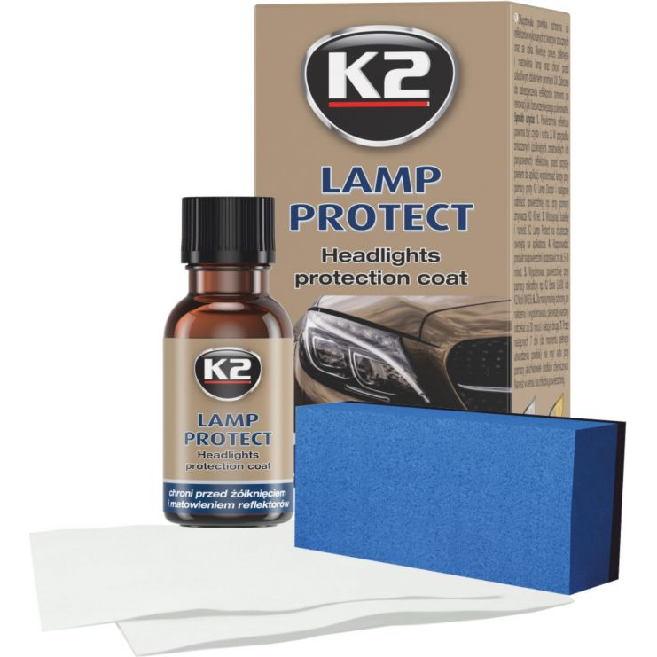 [10530] APSAUGINĖ LEMPŲ DANGA K2 "LAMP PROTECT" 10 ML SU APLIKATORIUMI