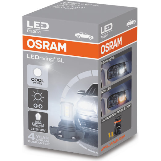 [OS-3301CW] OSRAM LEMPUTĖS LED 1,8W 12V PG20-1 10X1