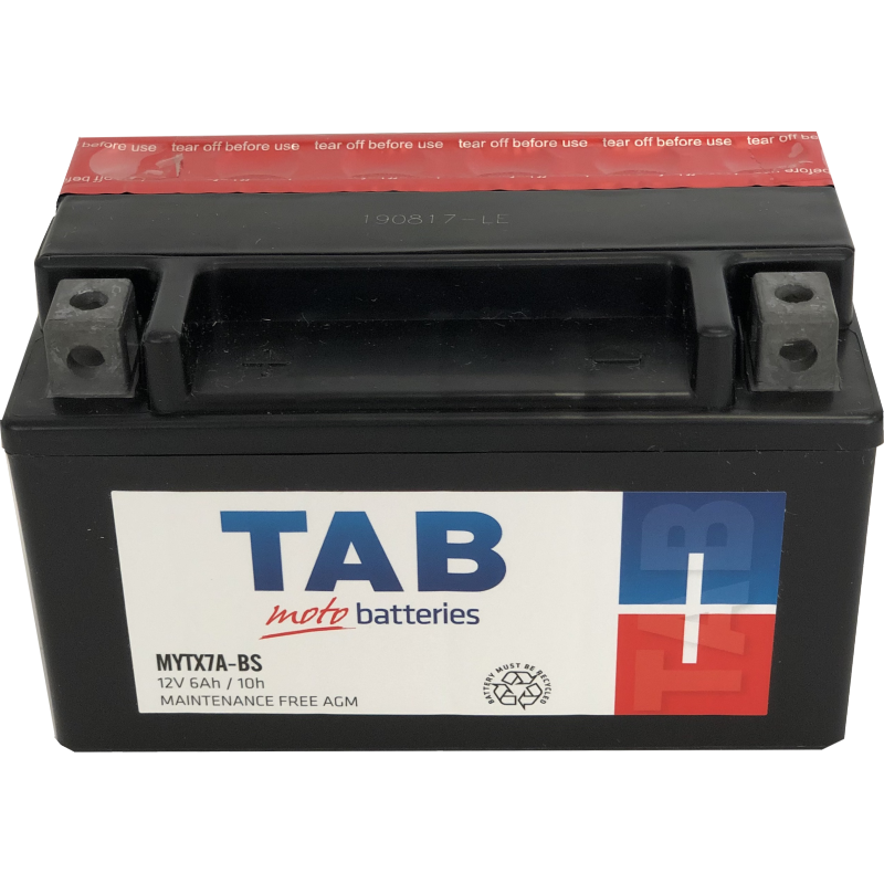 [MYTX7ABS] BATTERY TAB MOTO AGM