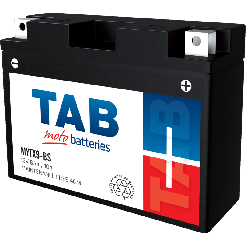 [MYTX9BS] BATTERY TAB MOTO AGM