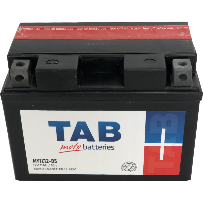 [MYTZ12BS] BATTERY TAB MOTO AGM