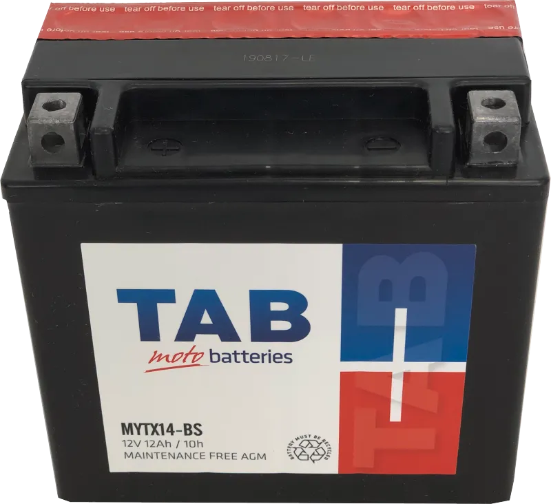 [MYTX14BS] BATTERY TAB MOTO AGM