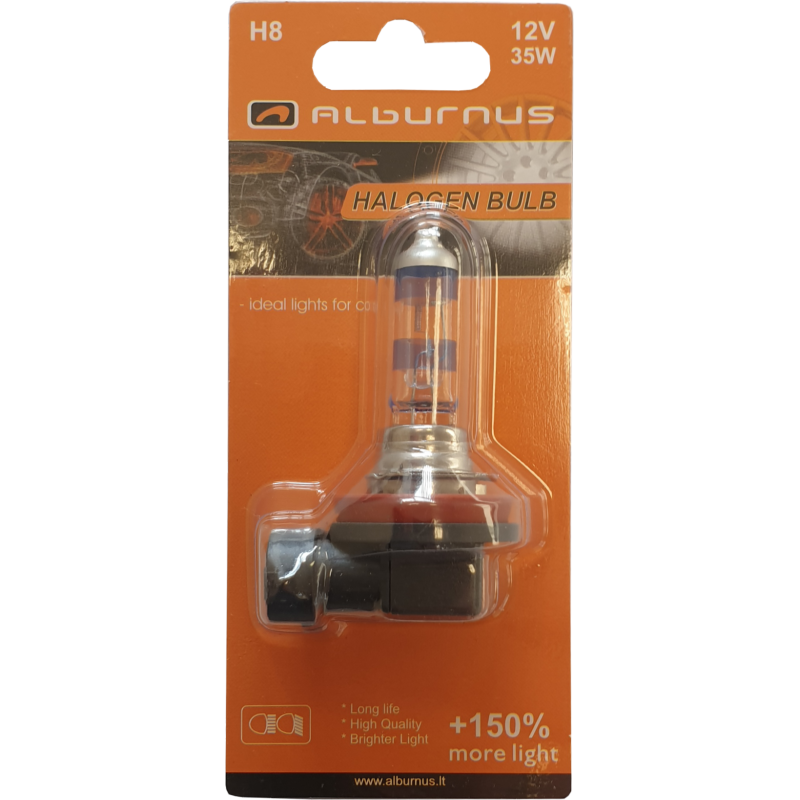 [AL50088] CAR LIGHTS H8 +150%