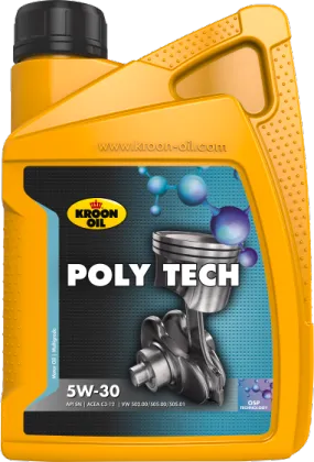 ALYVA  KROON-OIL POLY TECH 5W-30 1L.