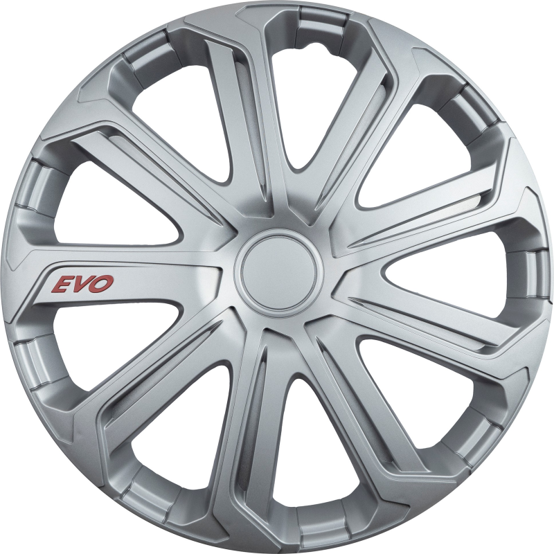 [WV-9689-SI-16] WHEEL COVERS EVO SILVER