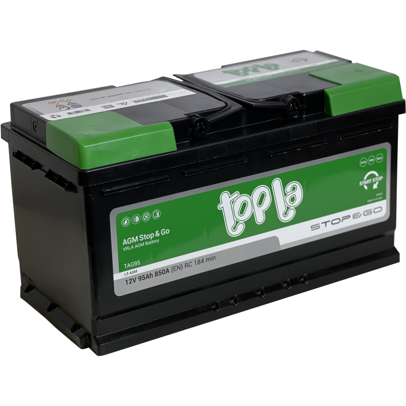 [TTAGM95R] BATTERY TOPLA  AGM STOP &amp; GO