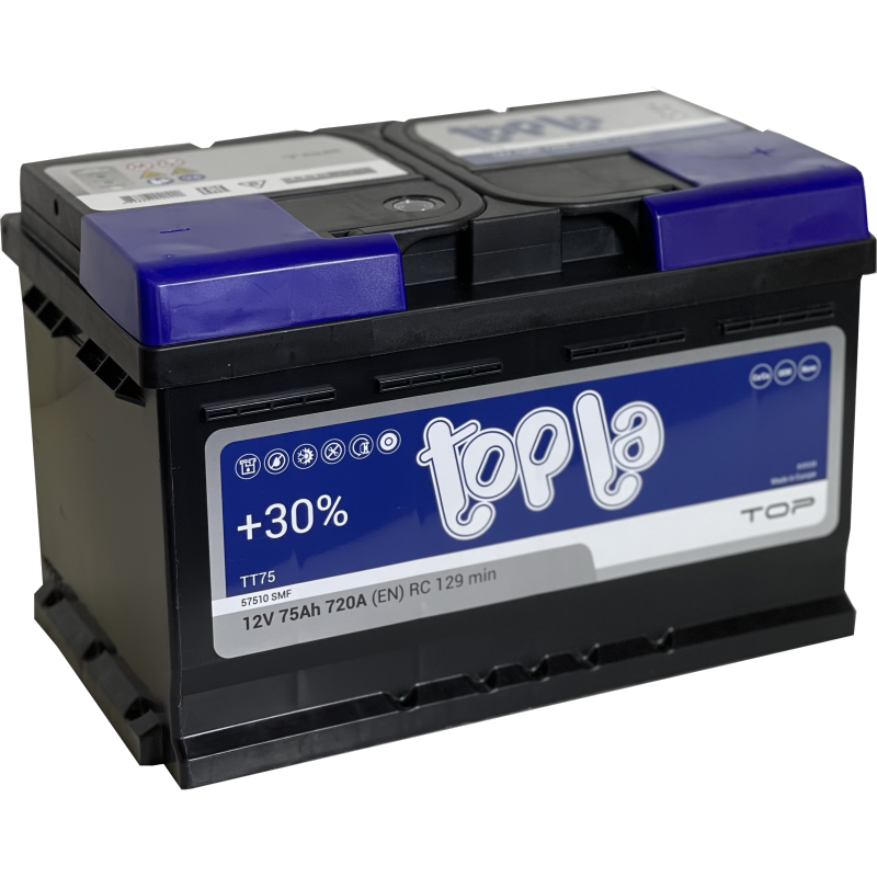 [TTM75R] BATTERY TOPLA TOP