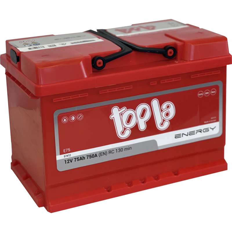 [TTE75R] AKUMULIATORIUS TOPLA ENERGY 75AH R 750EN