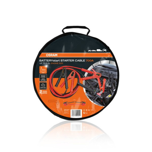 [OS-OSC250A] OSRAM AKUMULIATORIAUS UŽVEDIMO LAIDAI 700A 12/24V