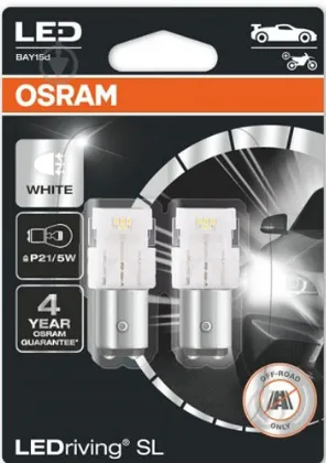 [OS-7528DWP-02B] OSRAM LEMPUTĖS P21/5W 12V 1.7W BAY15D BLI2 DK