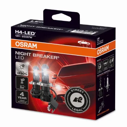 OSRAM LED LEMPUTĖS H4 60/55W 12V P43T