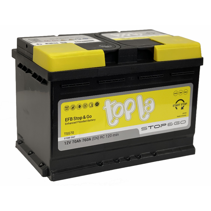 [TTEFB70R] BATTERY TOPLA EFB STOP & GO