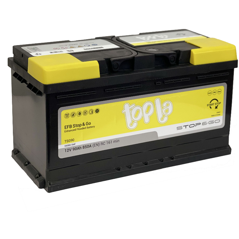 [TTEFB90R] BATTERY TOPLA EFB STOP & GO