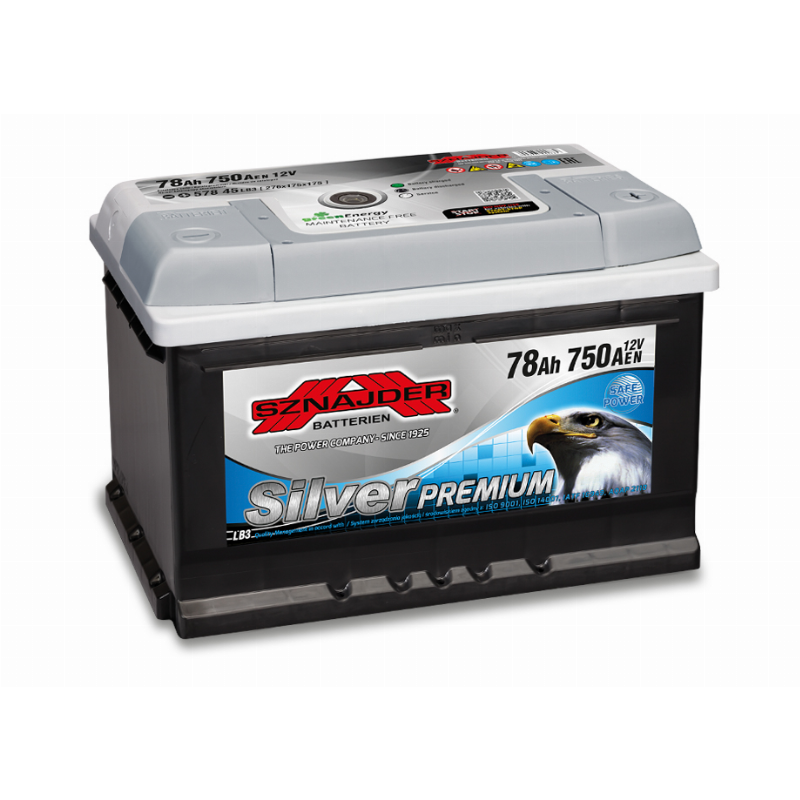 [SZS78R] BATTERY SZNAJDER SILVER PREMIUM
