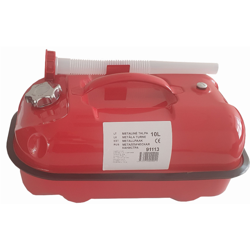 [91113] METALINĖ TALPA 10L HORIZONTALI