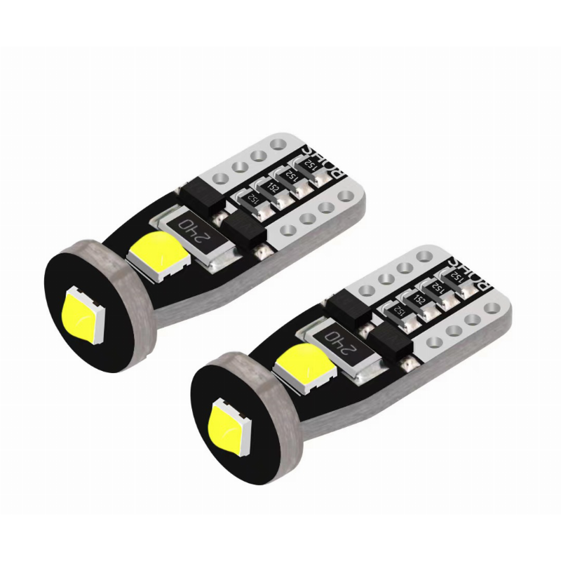 [AL50458] LEMPUTĖS W5W T10 LED 3SMD CANBUS 12V (2VNT)