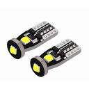 LEMPUTĖS W5W T10 LED 3SMD CANBUS 12V (2VNT)