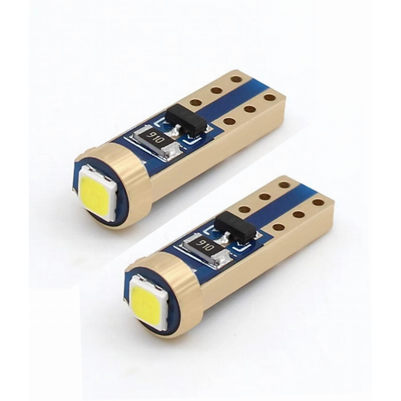 [AL50466] LEMPUTĖS W2W T5 LED 3SMD CANBUS 12V (2VNT)