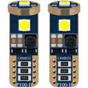 LEMPUTĖS W5W T10 LED 3SMD CANBUS 12V (2VNT)