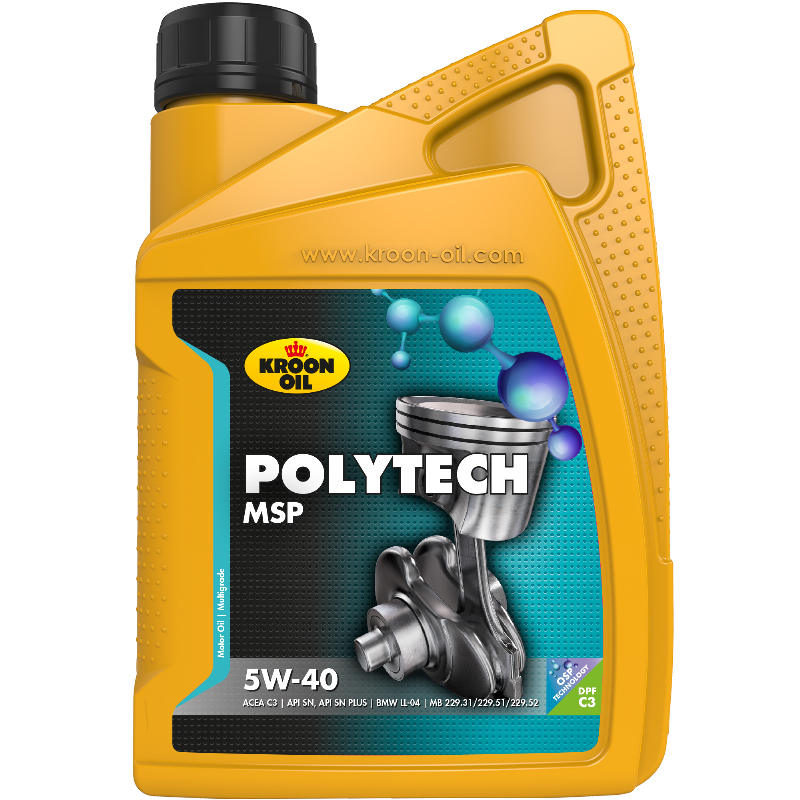 [KR37336] ALYVA  KROON-OIL POLY TECH MSP 5W-40