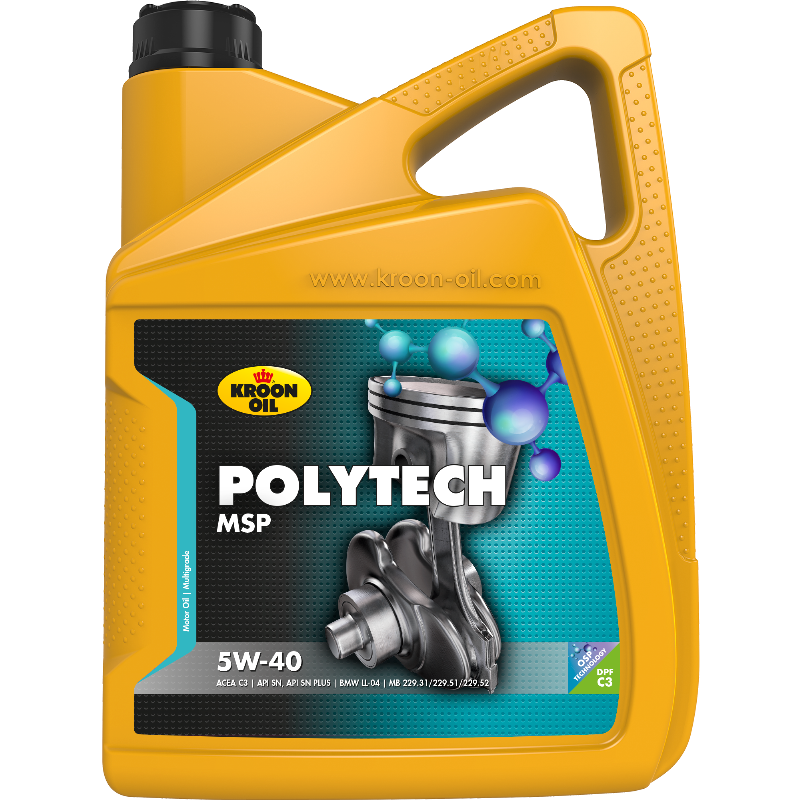 [KR37337] ALYVA  KROON-OIL POLY TECH MSP 5W-40