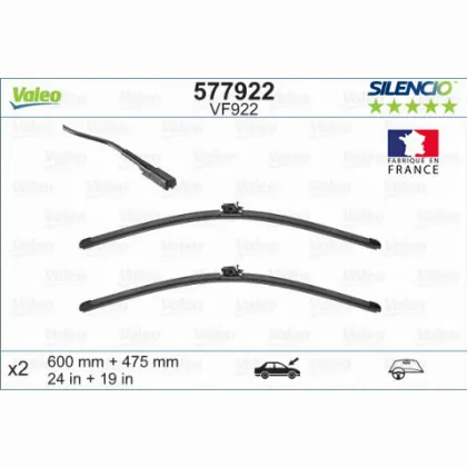[S577922] VALEO SILENCIO VALYTUVAI FLAT BLADE