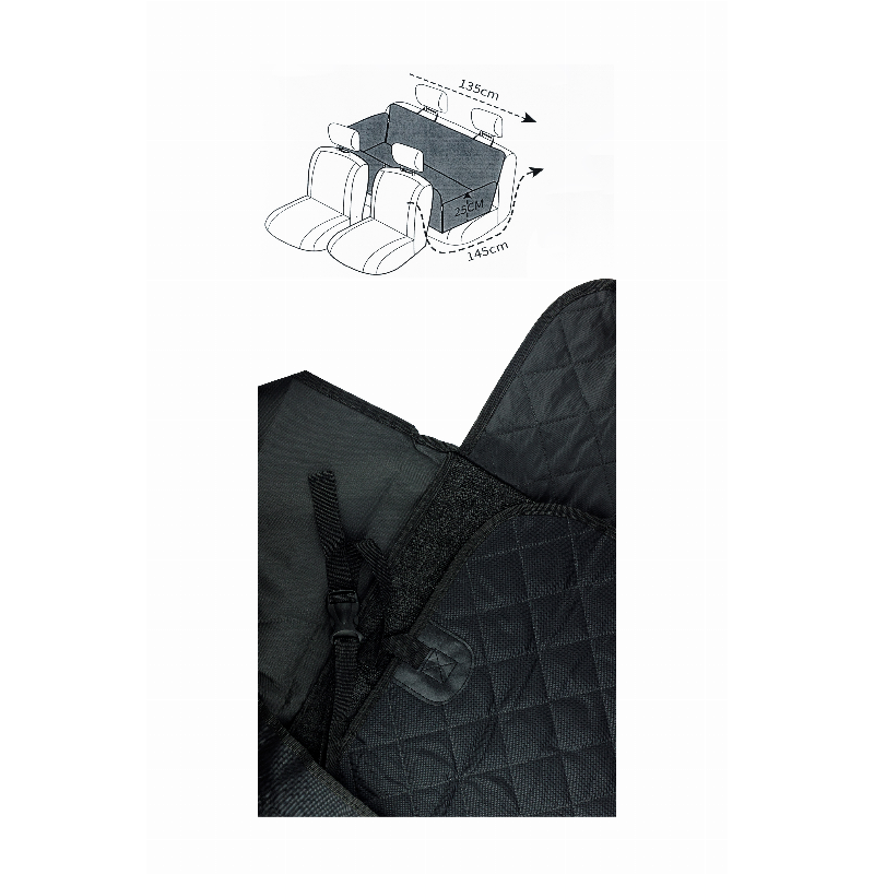 [12283] CAR BACK SEAT DOG SEAT COVER