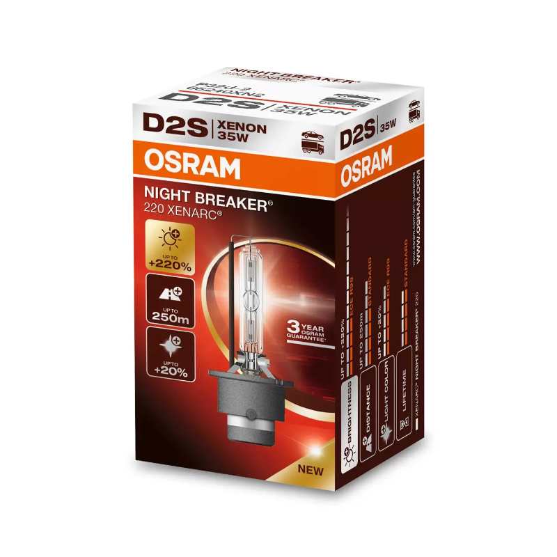 [OS-66240XN2] OSRAM LEMPUTĖS D2S 35W P32D-2 4X1 1A