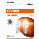 OSRAM LEMPUTĖS 16W 12V W2,1X9,5D