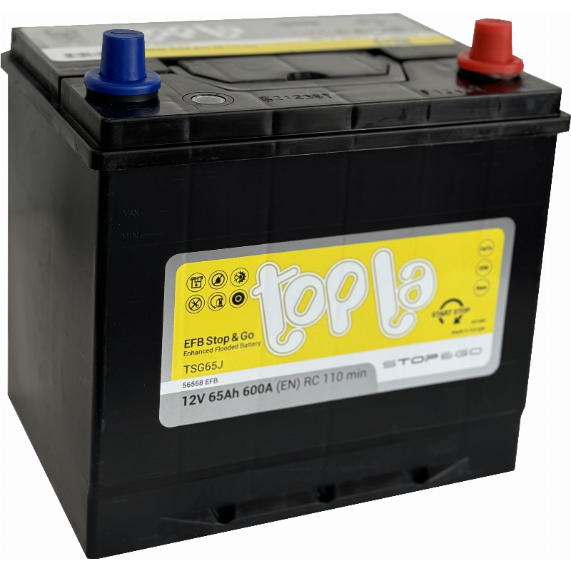 [TTEFB-A-65R] BATTERY TOPLA EFB STOP &amp; GO