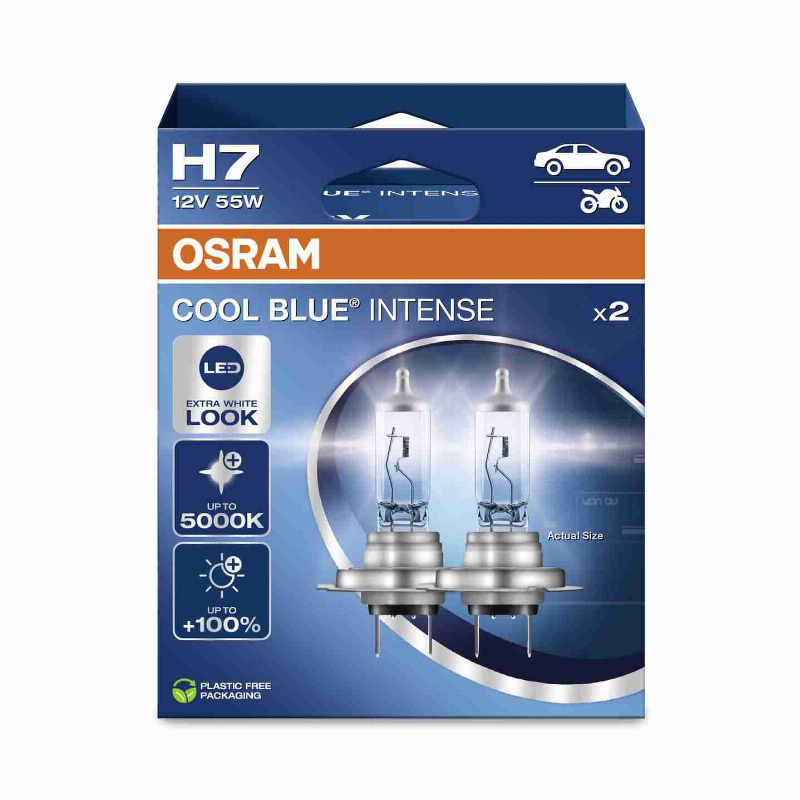 [OS-64210CBN-2HB] OSRAM LEMPUTĖS H7 55W 12V PX26D COOL BLUE INTENSE