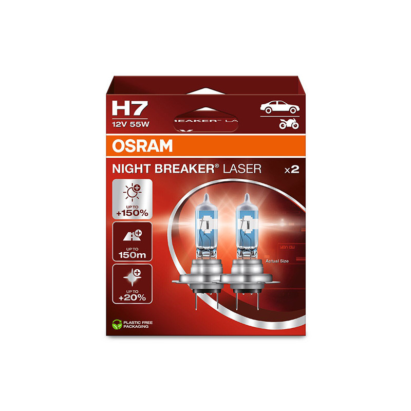 [OS-64210NL-2HB] OSRAM LEMPUTĖS H7 55W 12V NIGHT BREAKER LASER +150%