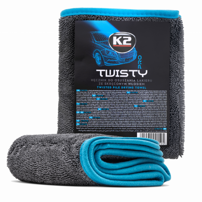 [11224] MIKROPLUOŠTO ŠLUOSTĖ K2  TWISTY PRO 40X60 600G