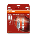 OSRAM LEMPUTĖS H1 55W 12V P14,5S +100% NIGHT BREAKER SILVER
