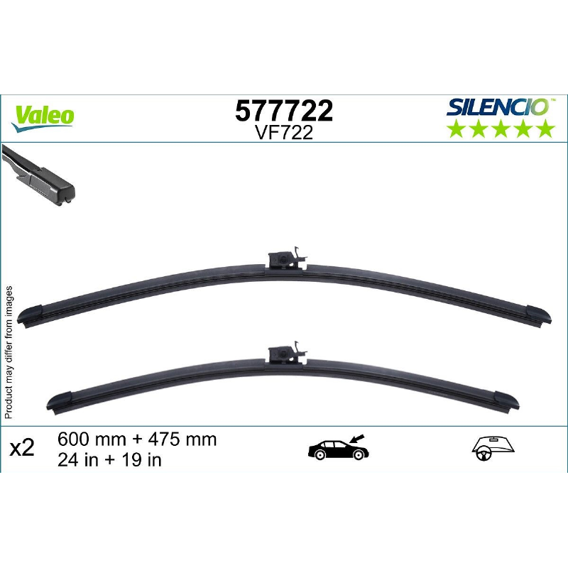 [S577722] VALEO SILENCIO VALYTUVAI FLAT BLADE