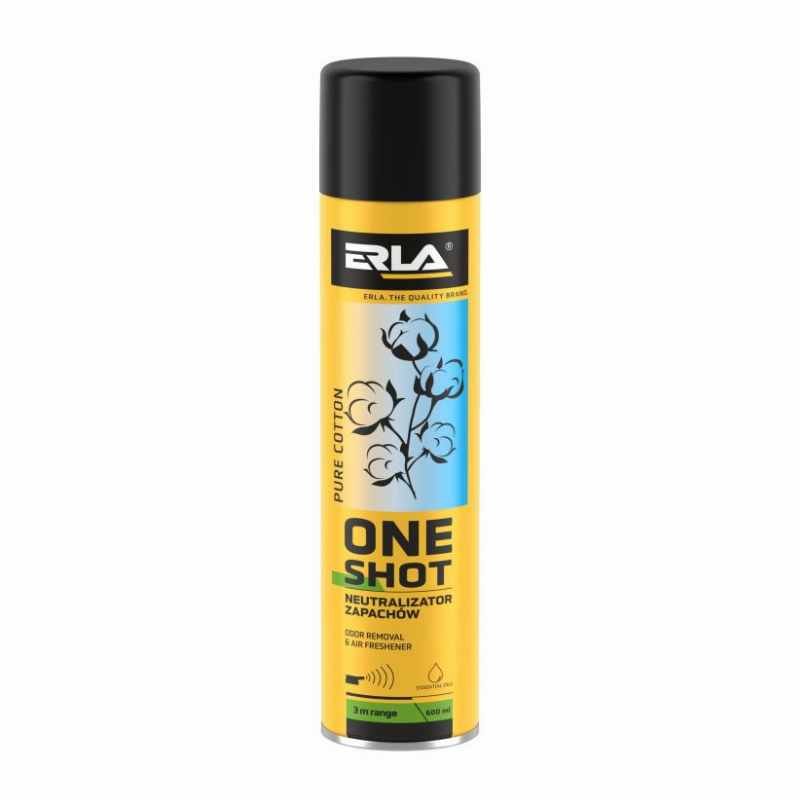 [K2R421] ERLA ONE SHOT PURE AIR FRESHENER PURE COTTON