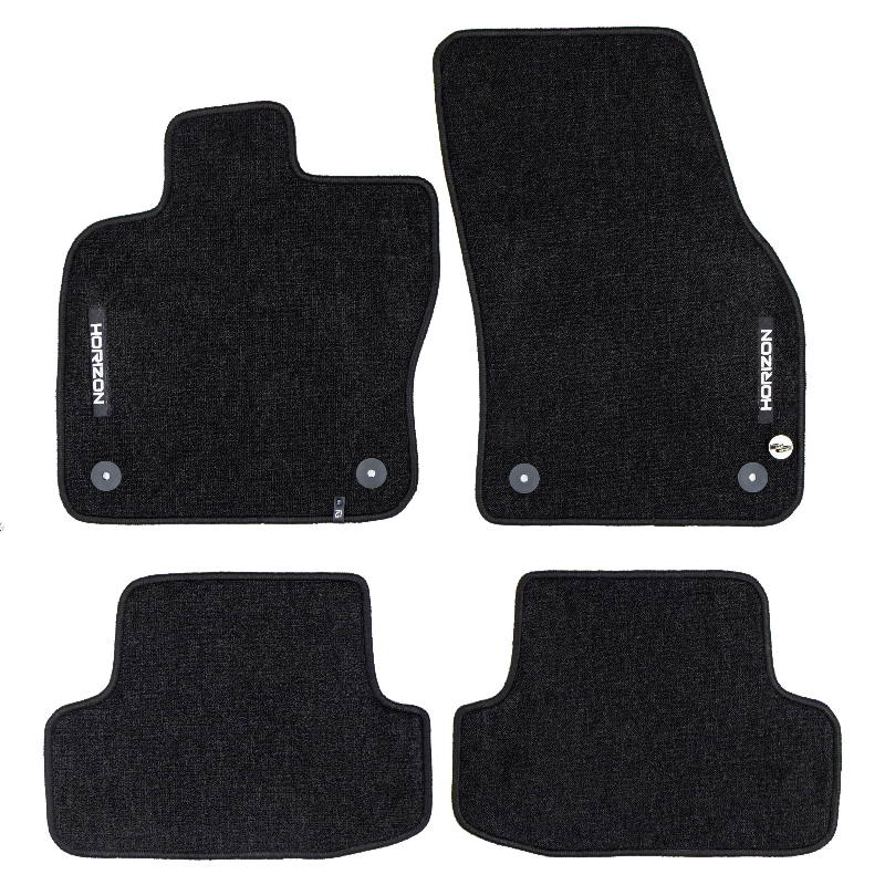 [09-HR466074] TEKSTILINIAI KILIMĖLIAI VOLKSWAGEN T-ROC NUO 2017-; SKODA KAROQ NUO 2017-...; SEAT ATECA NUO 2016-...